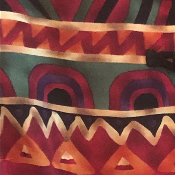 J. Stevens Aztec print blouse - Picture 2 of 2